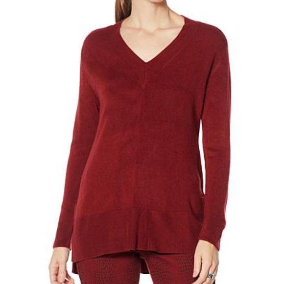 DG2 by Diane Gilman Lux Touch Boyfriend Sweater - Picture 1 of 2